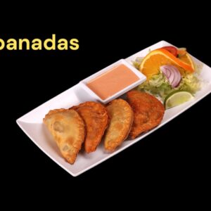 2 Shrimp & 2 Ground Beef Empanadas